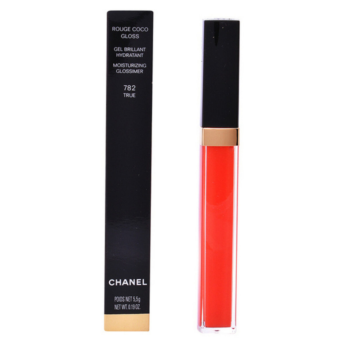 Rudos spalvos silikonas Rouge Coco Chanel